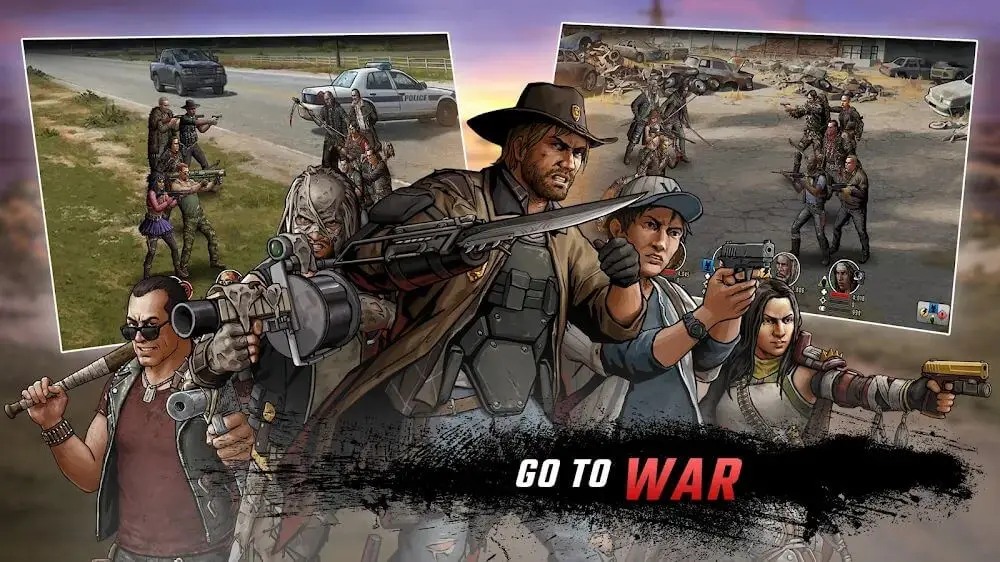 Screenshot of the Walking Dead: Road to Survival game