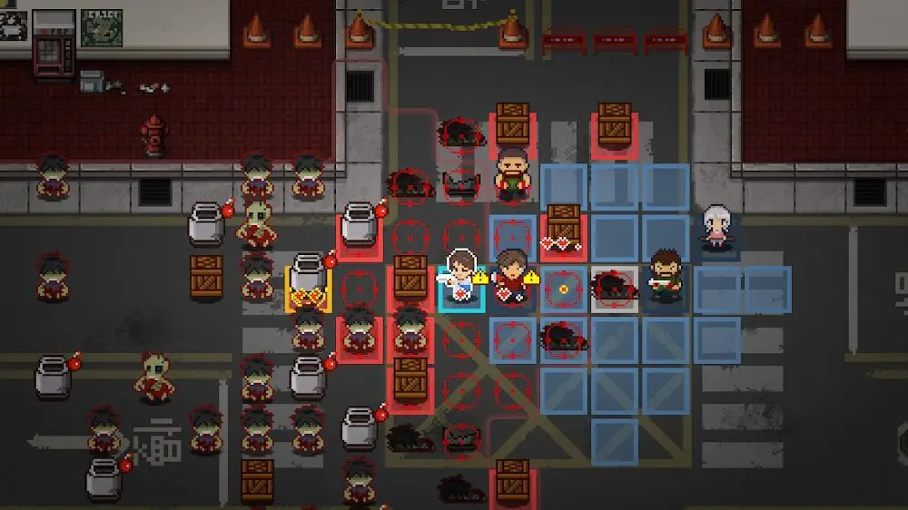 Screenshot of the Wanna Survive game