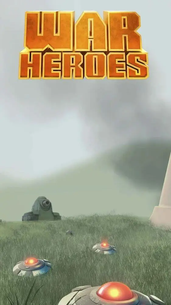 Screenshot of the War Heroes app