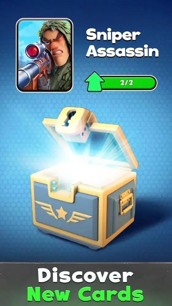 Screenshot of the War Heroes app