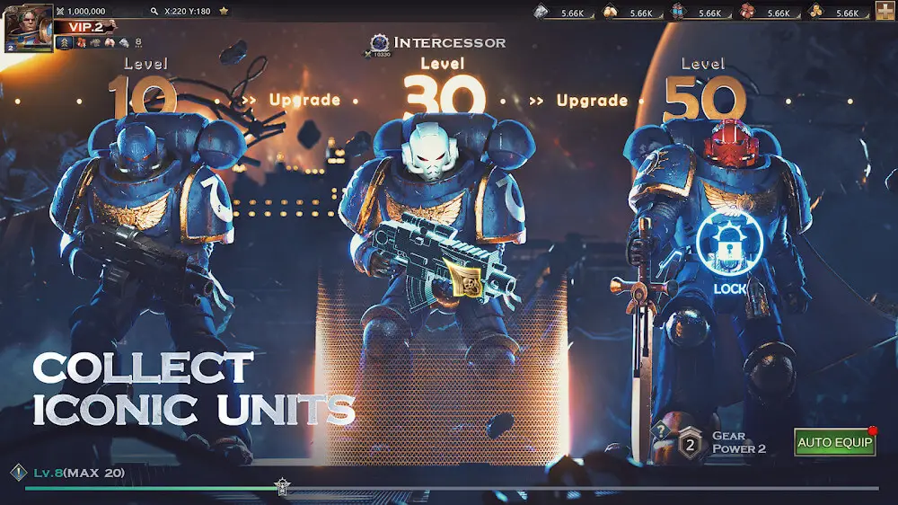 Screenshot of the Warhammer 40,000: Lost Crusade game