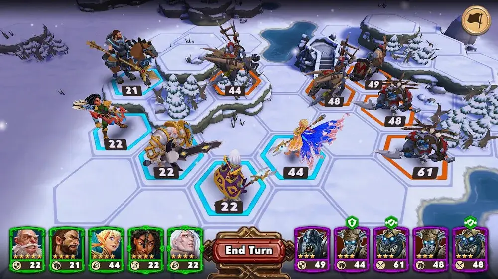 Screenshot of the Warlords of Aternum game