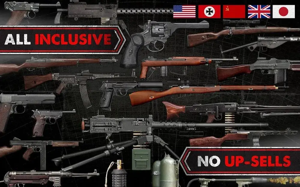 Screenshot of the Weaphones WW2: Firearms Sim game