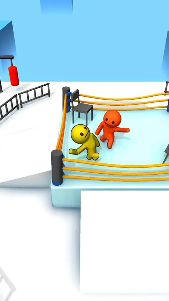 Screenshot of the What The Fight app