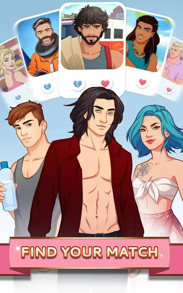 Screenshot of the What's Your Story? app
