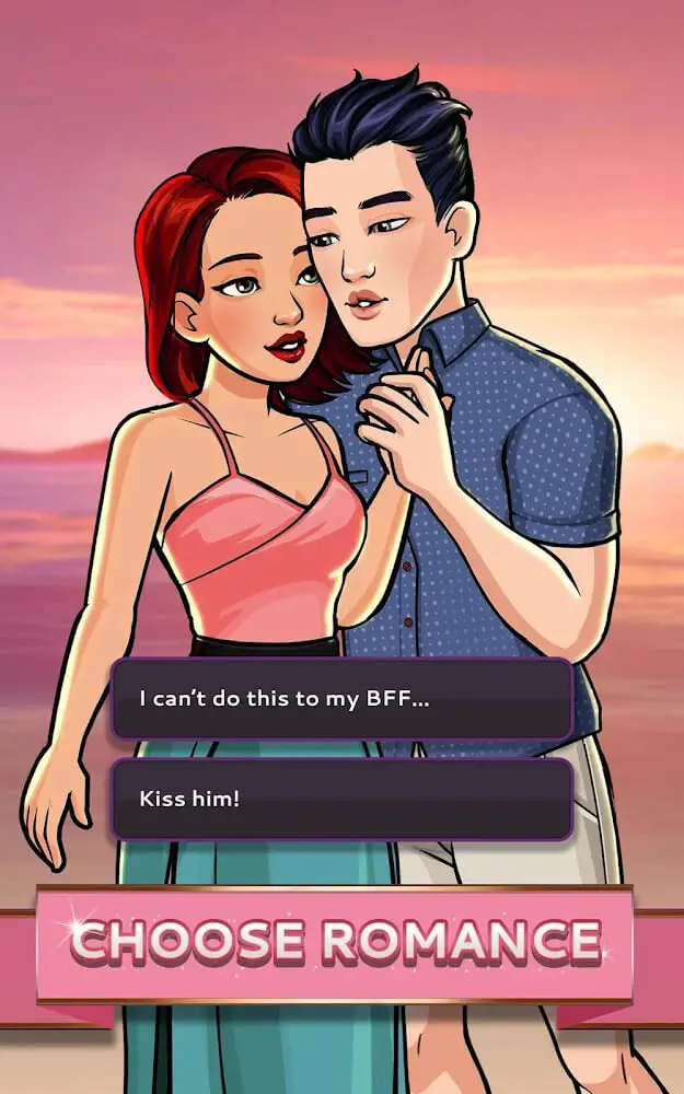 Screenshot of the What's Your Story? app