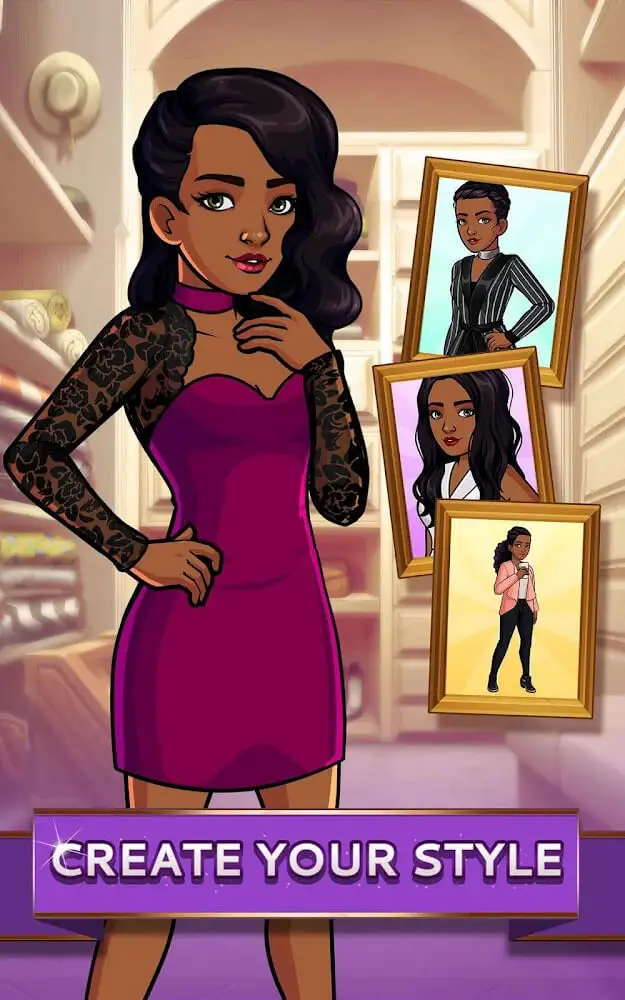 Screenshot of the What's Your Story? app