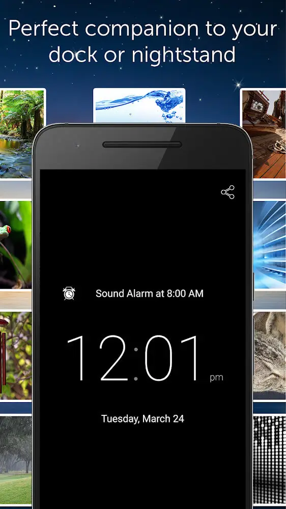 Screenshot of the White Noise app