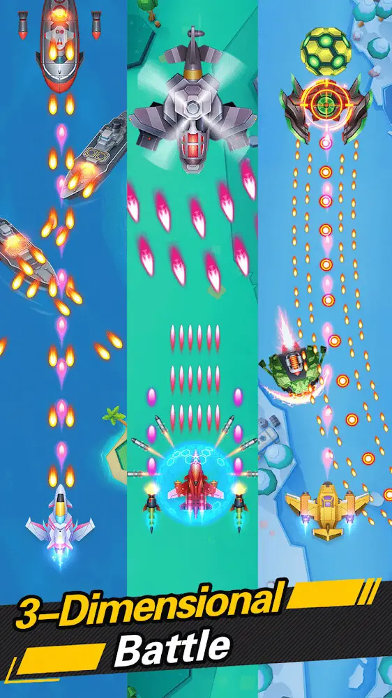 Screenshot of the WinWing: Space Shooter app