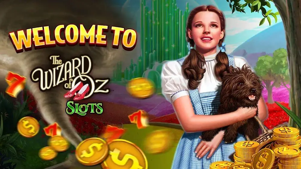 Screenshot of the Wizard of Oz Slot Machine Game game