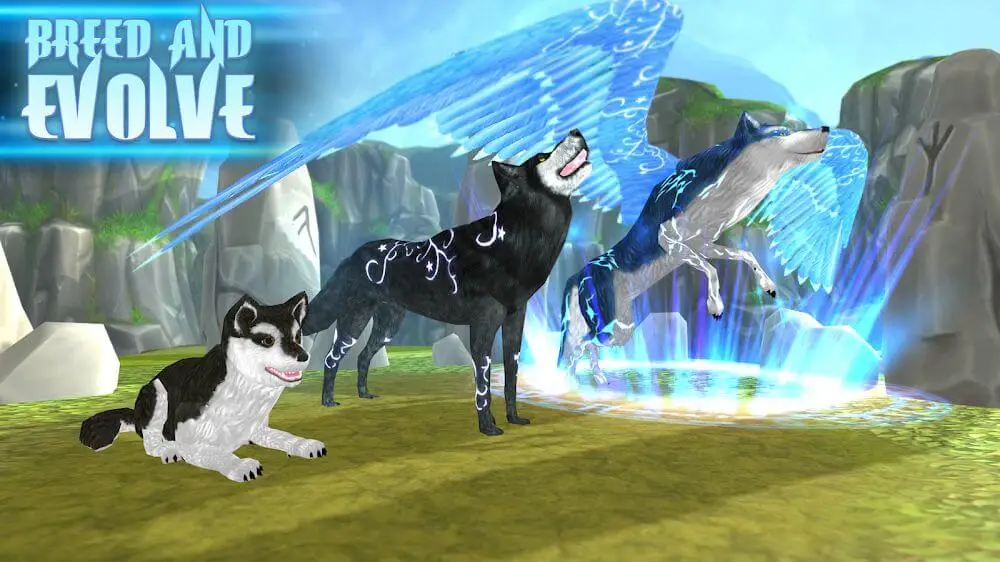 Screenshot of the Wolf: The Evolution Online RPG game