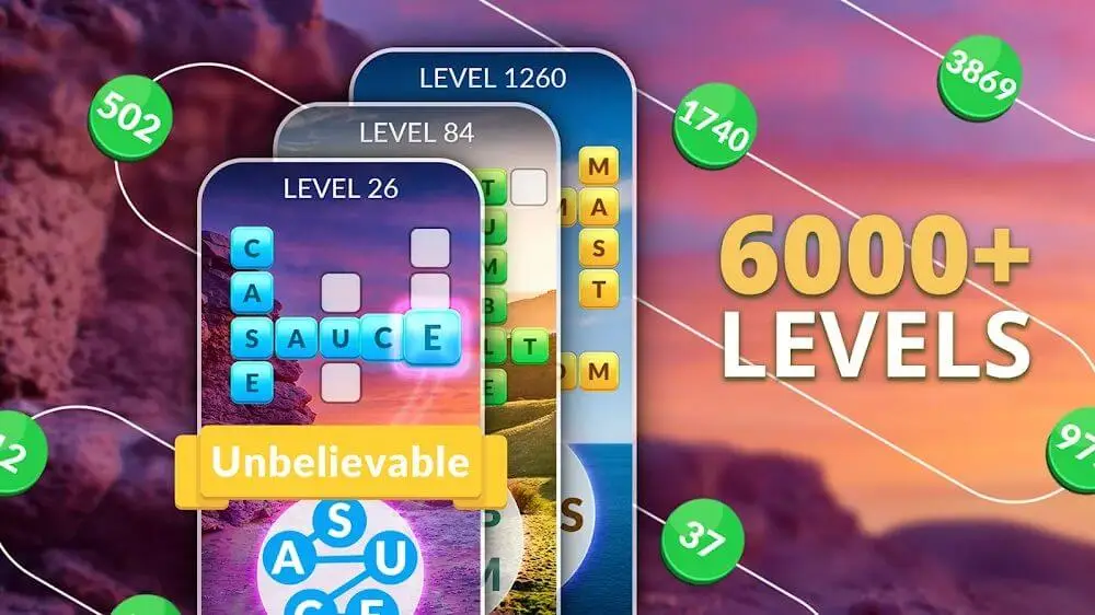 Screenshot of the Word Life game
