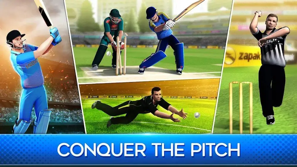 Screenshot of the World Cricket Premier League game
