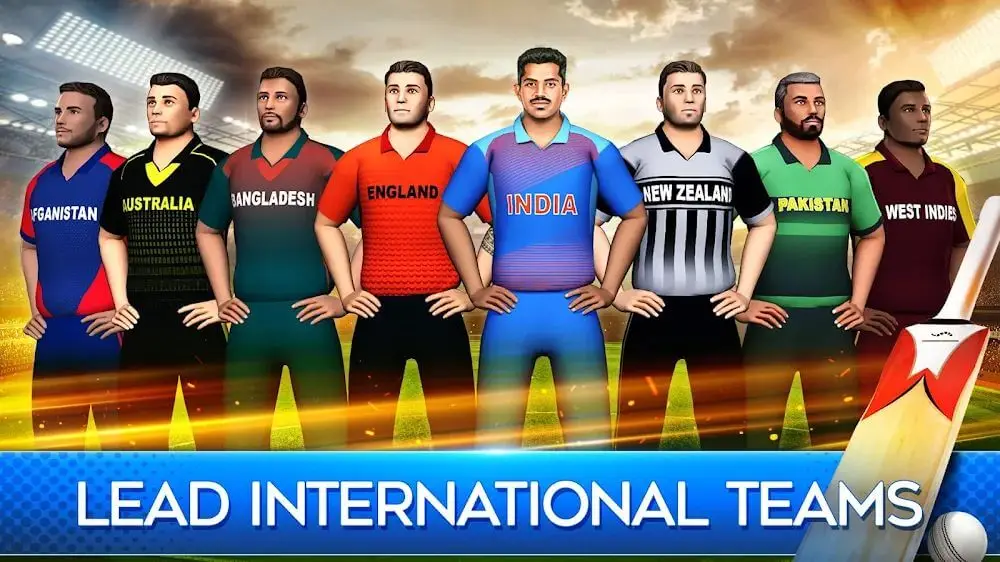 Screenshot of the World Cricket Premier League game