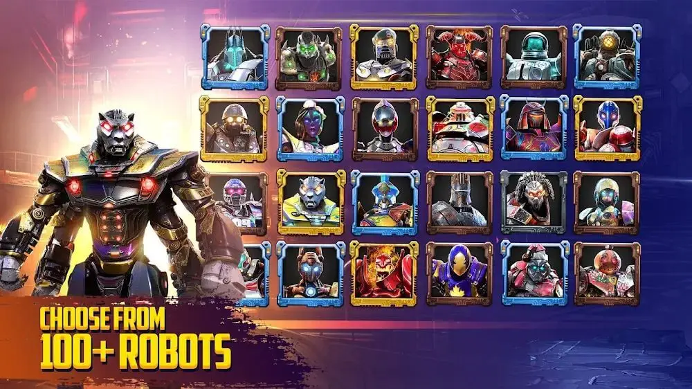 Screenshot of the World Robot Boxing 2022 game