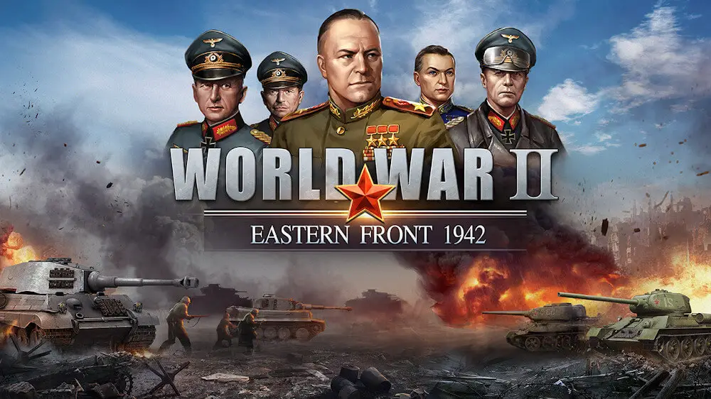Screenshot of the World War 2:WW2 Strategy Games game