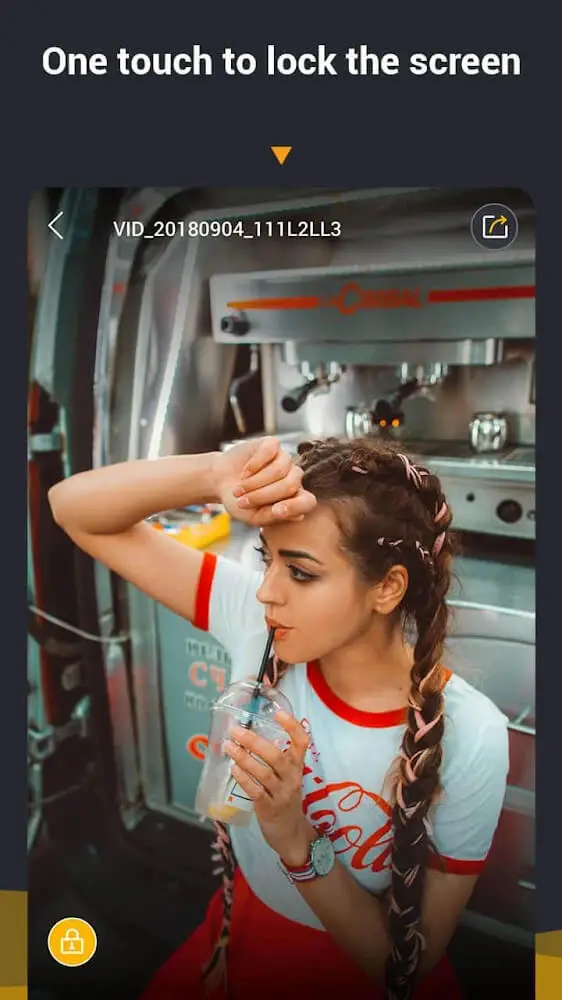 Screenshot of the XVideoPlayer app