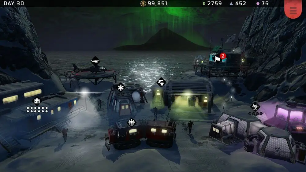 Screenshot of the Xenowerk Tactics game