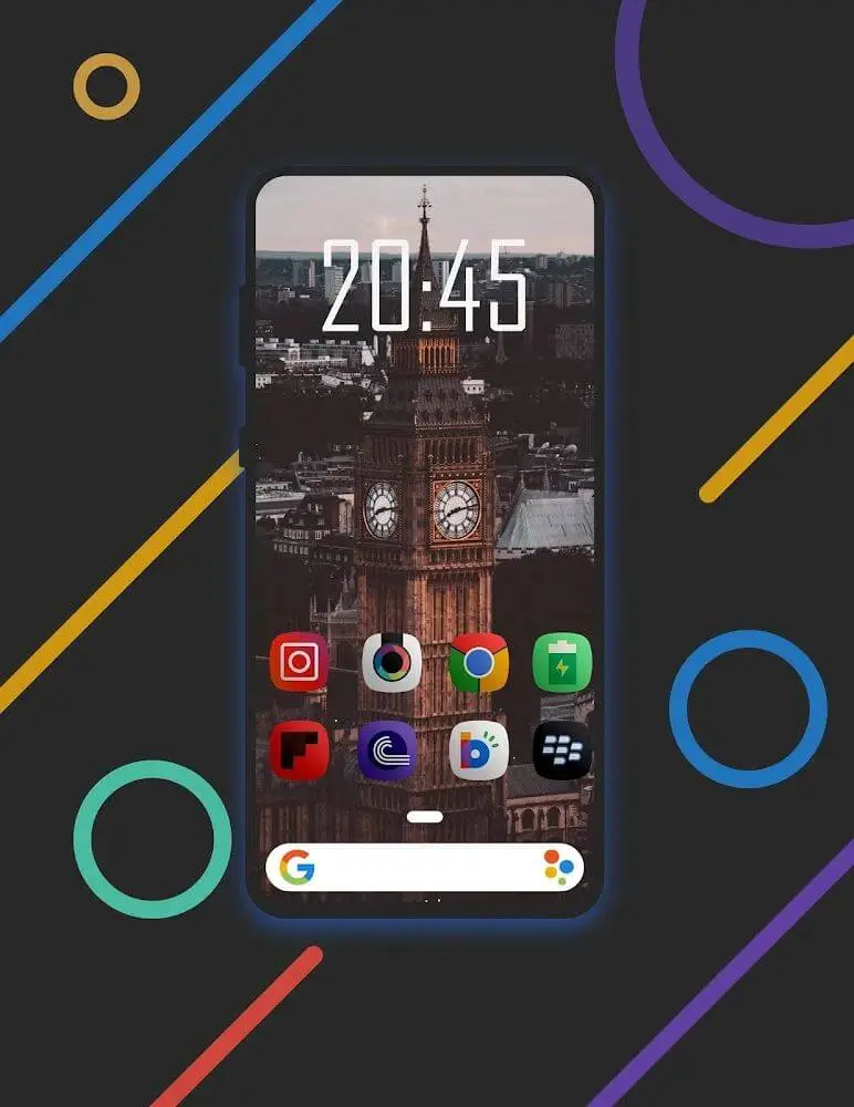 Screenshot of the Yomira - Premium Icon Pack app