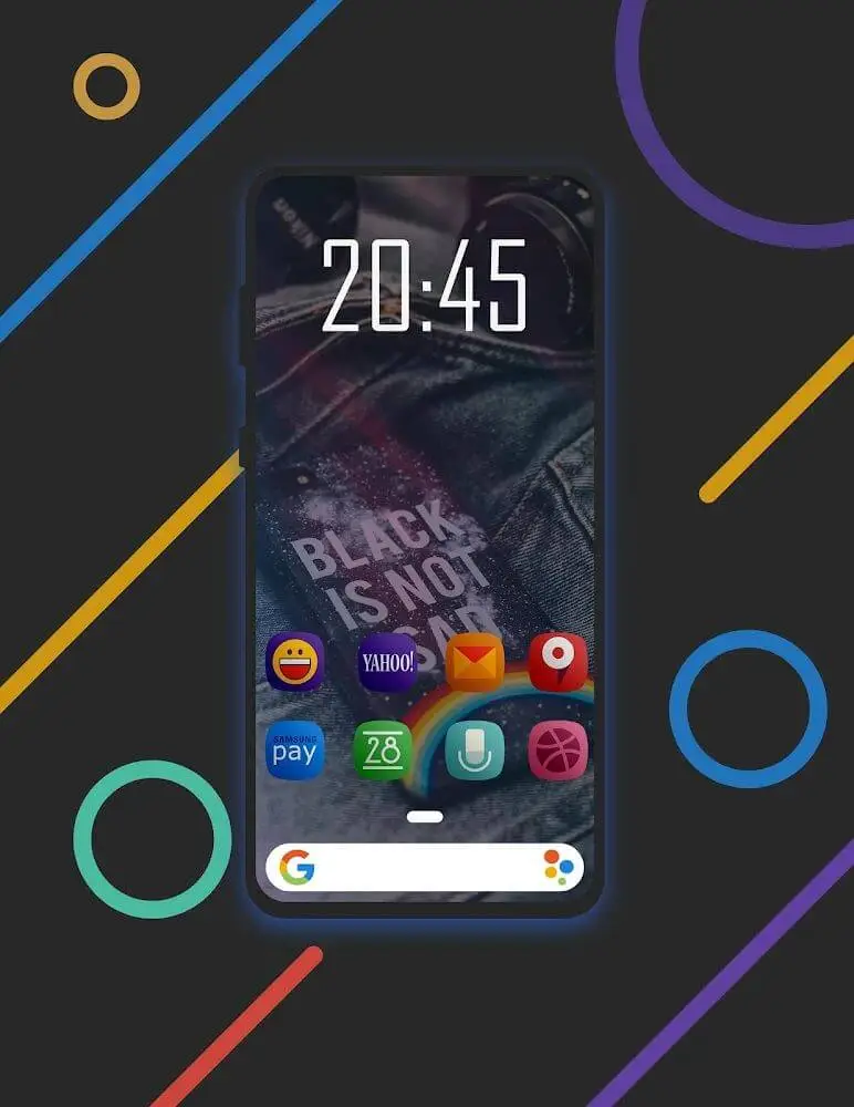 Screenshot of the Yomira - Premium Icon Pack app