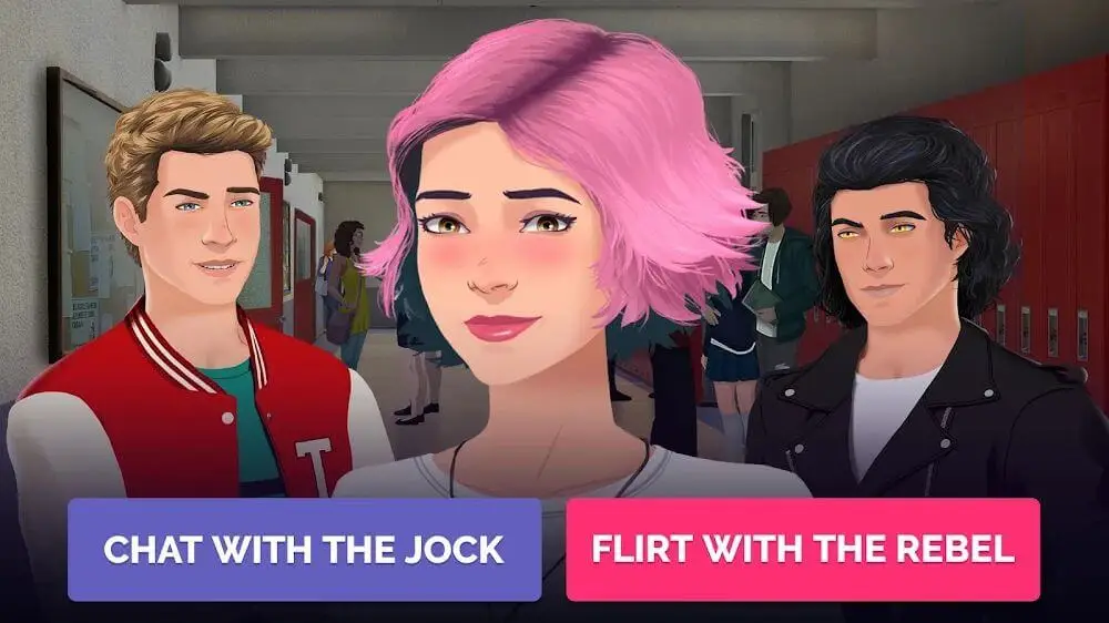 Screenshot of the ZOE: Interactive Story game