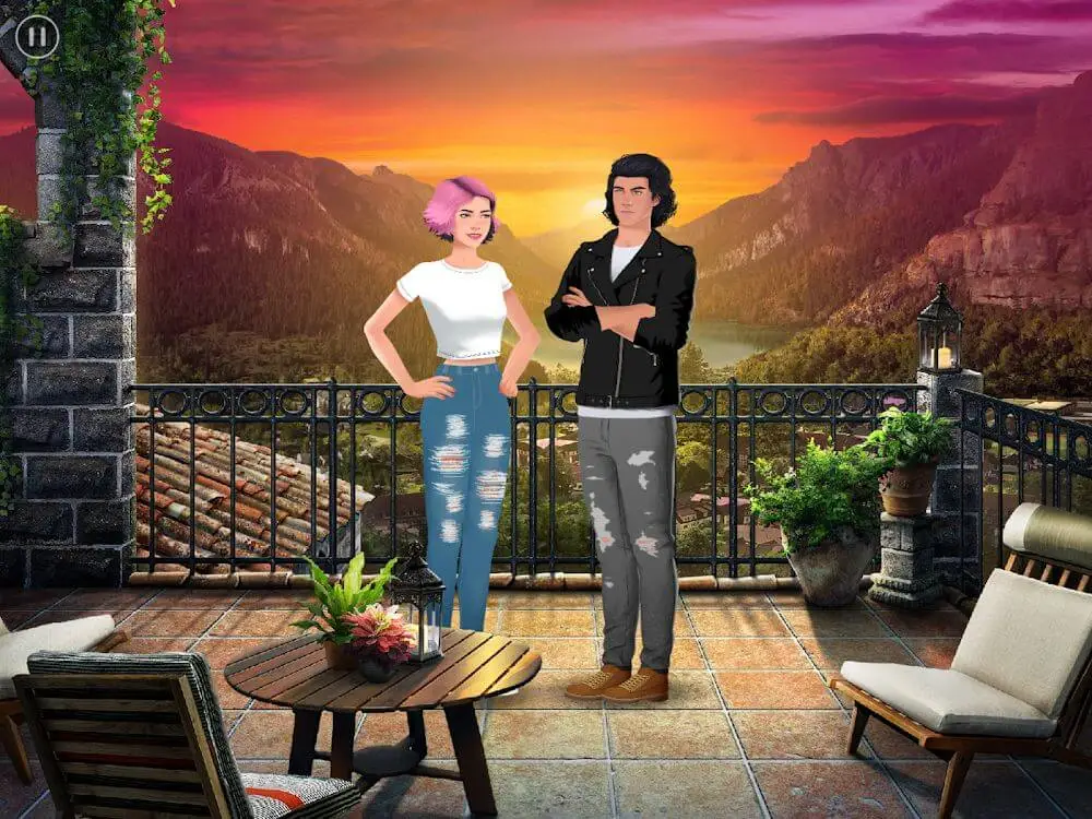 Screenshot of the ZOE: Interactive Story game