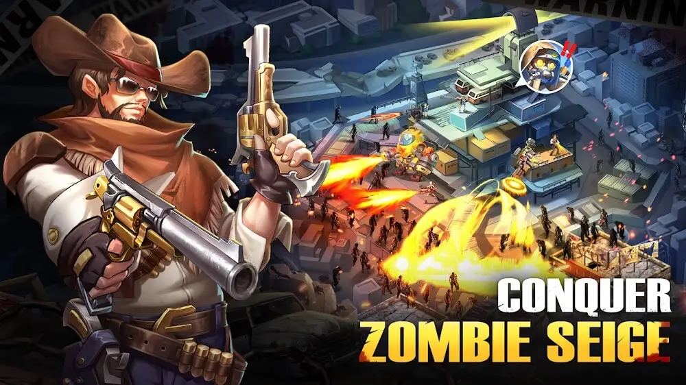 Screenshot of the Zombie Arena game
