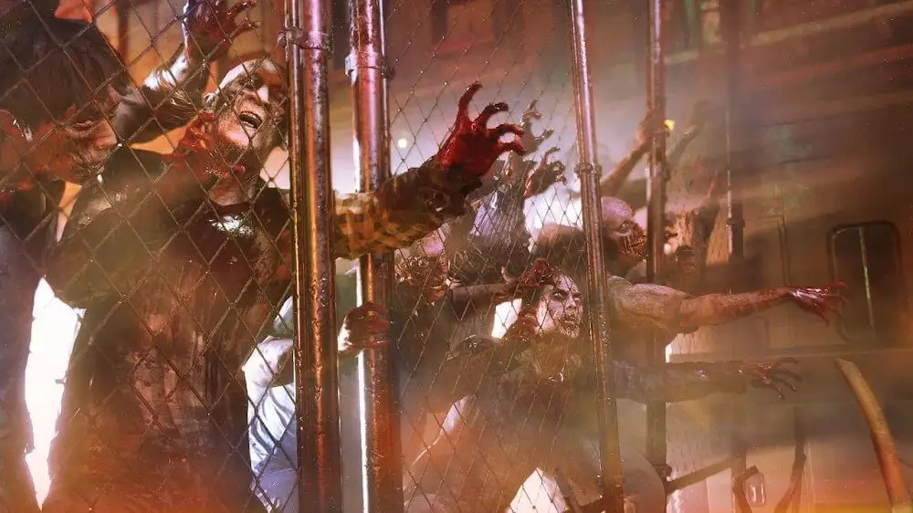 Screenshot of the Zombie 3D Shooter game