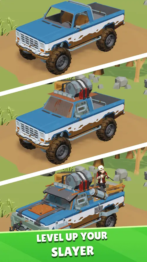 Screenshot of the Zombie Slayer app