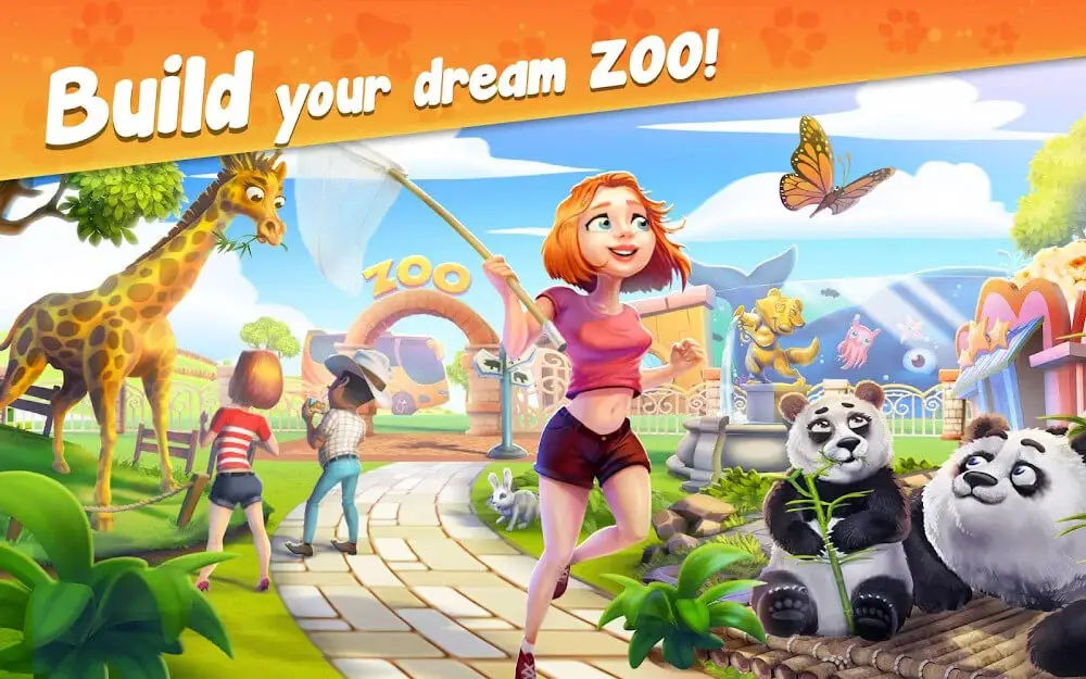 Screenshot of the ZooCraft: Animal Family game