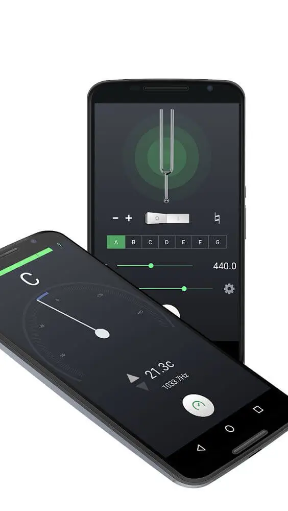 Screenshot of the n-Track Tuner Pro app