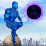 Black Hole Hero Superhero Game application logo