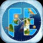 Flat Earth Sun Moon & Zodiac Clock application logo