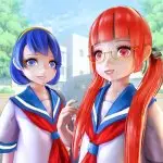 High School Girl Life Sim 3D application logo