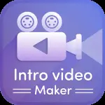 Intro video maker application logo