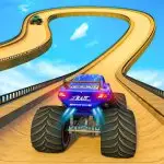 Monster Truck Race Car Game application logo