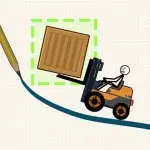 Stickman Physic Draw Puzzle application logo